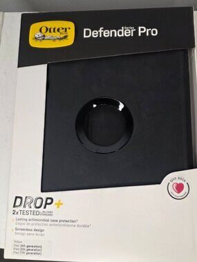 Otter Box Defender Pro Series iPad Antimicrobial Case Protection NWT